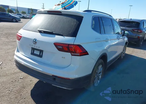 2018 Volkswagen Tiguan 2.0T Se/2.0T Sel z USA, uszkodzony, nr VIN 3VV3B7AX2JM091655